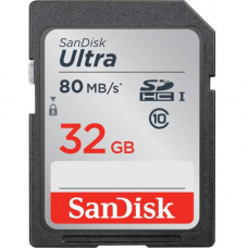 SANDISK Ultra SDHC 32GB 80MB/s Class 10 UHS-I