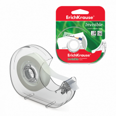 ERICHKRAUSE STATIONERY TAPE IN DISPENSER INVISIBLE 12mm x 20m 40202
