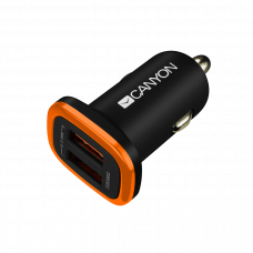 CANYON USB Universal Car Charger With Protection, 2.1A CNE-CCA02B